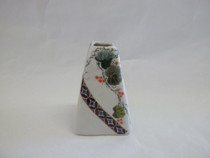 九谷焼　3.3号一輪生　小紋ぶどう