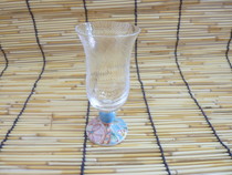 九谷焼　和グラス　冷酒カップ　花のタペストリー　