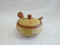 常滑焼 急須 (帯アミ)