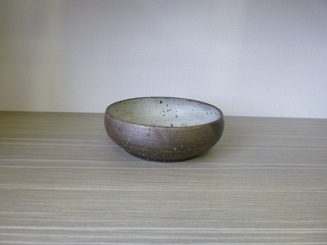 信楽焼　浅丼　小