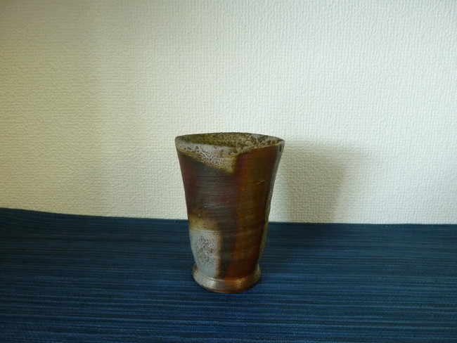 備前焼　杯