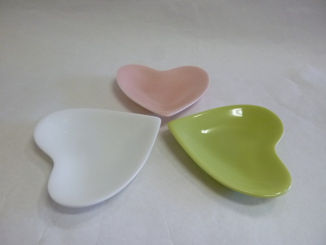 美濃焼　こころ豆皿