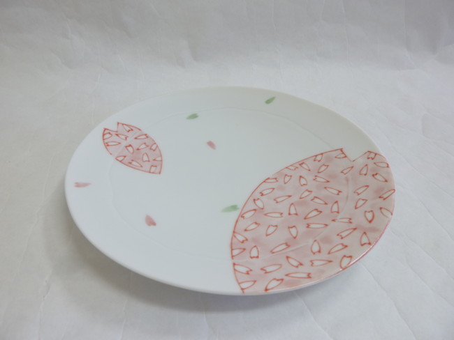 美濃焼　濃桜土合わせ一六皿