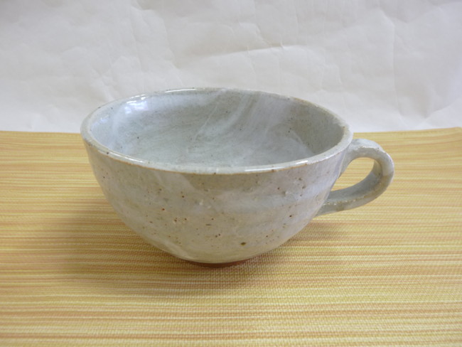 美濃焼　白たたきスープ碗