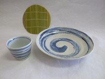 美濃焼　清流ざるセット