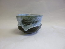 美濃焼　鼠志野うのふ抹茶碗