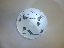 美濃焼　粒粒ねこ茶碗