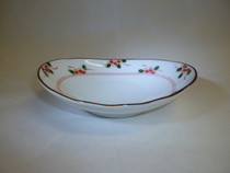 美濃焼　花園　楕円深皿