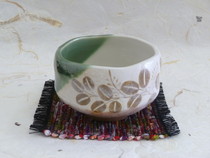 美濃焼　萩ミニ抹茶碗