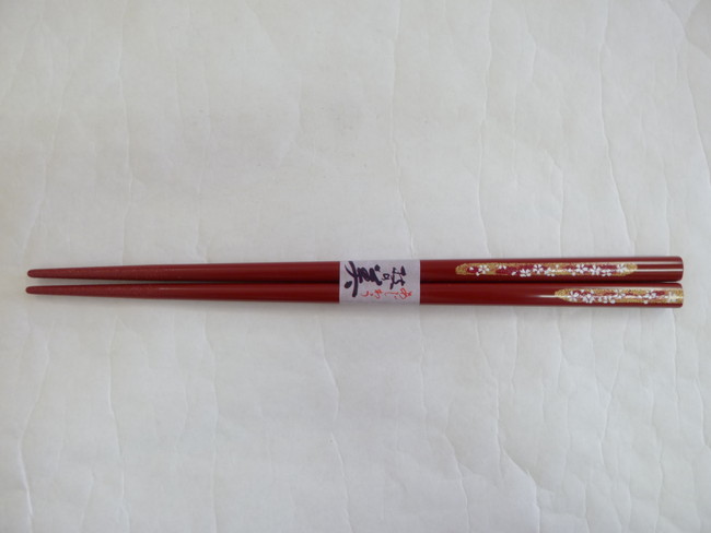 若狭塗　箸　桜の宴