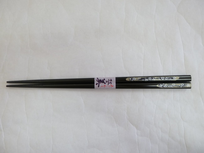 若狭塗　箸　桜の宴