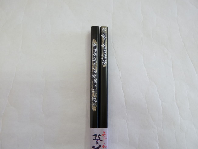 若狭塗　箸　桜の宴