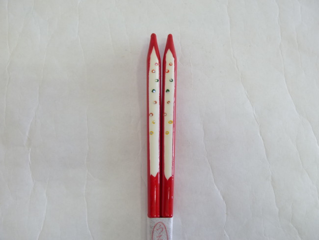 若狭塗　箸　白鳥