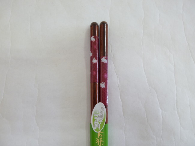 若狭塗　箸　豆うさぎ