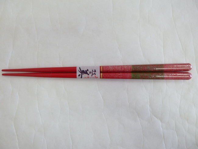 若狭塗　箸　カクテルグラス