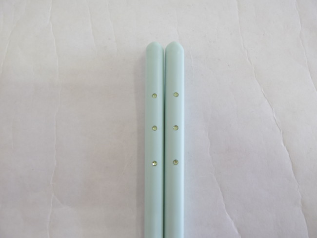 若狭塗　箸　キャロル(グリーン)