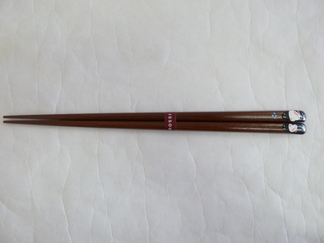 若狭塗　箸　ペアうさぎ