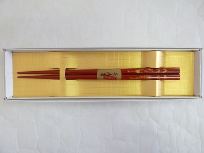 若狭塗　長寿箸　女